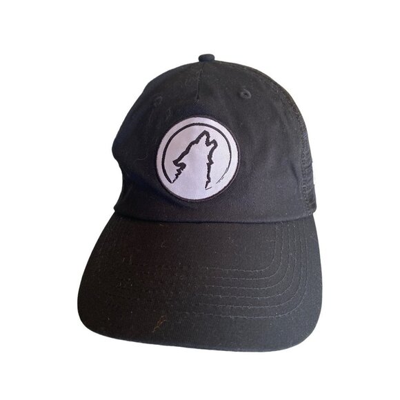 Black Lunazul Tequila Howling Wolf Mesh Back Hat Cap - Picture 1 of 5
